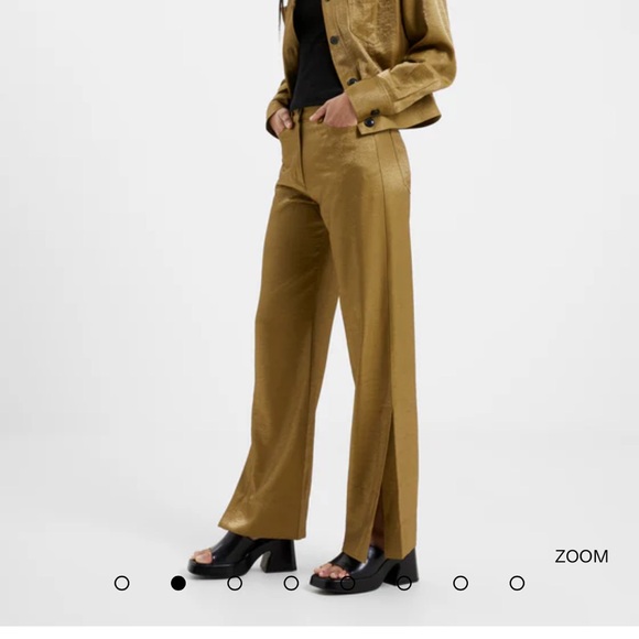 Cammie Shimmer Flare Trousers - Picture 5 of 10